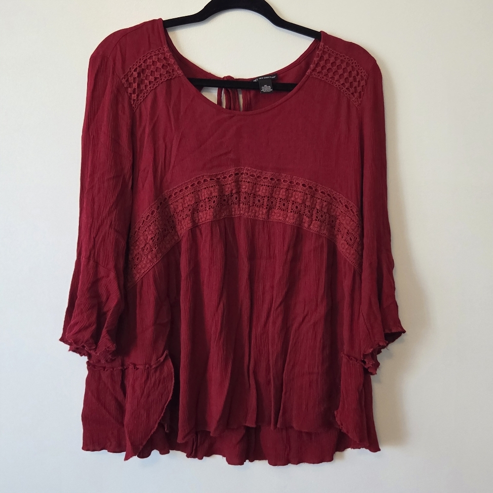 Boho Flowy Top